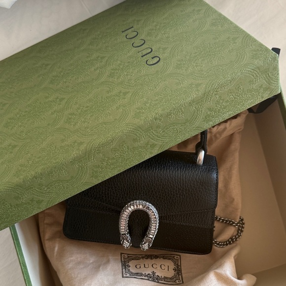Gucci Black Mini Bag with Silver Accent - Picture 2 of 5